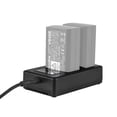 thumbnail image 1 of yeacher Dual-Slot Type-C Charger for Godox V1/V860III Flash Batteries VB26/VB30 - Compact, Fast & Safe Charging Solution with LED Indicators, 1 of 6