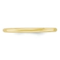 thumbnail image 3 of 10KY 2mm Standard Comfort Fit Band Size 4 in 10k Yellow Gold, 3 of 3