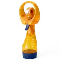 DizeyBoyo Water Bottle Spray Cooling Fan, Portable Universal Handheld Small Fan for Beach,Park, At A Game, Camping or at Theme Parks,Yellow