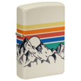 thumbnail image 1 of Zippo 48573 Mountain Design White Matte Metal Windproof Lighter, 1 of 9