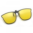 thumbnail image 2 of Polarized Clip on Sunglasses UV Protection Driving Clip on Glasses Flip Up Sunglass Clips for Glasses Colorful Flip Frame Glasses for Women Men Eyeglasses, 2 of 7