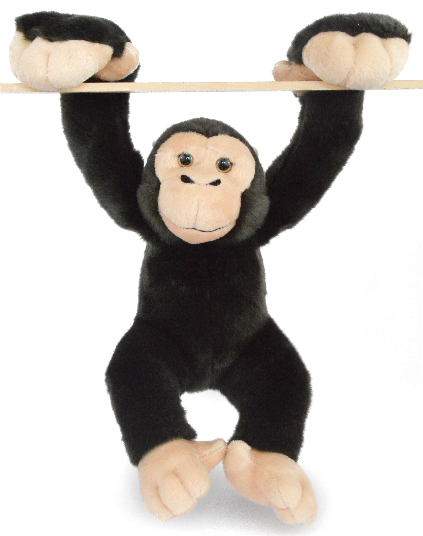 Chance the Chimpanzee 17 Inch (With Hanging Arms Outstretched) Large