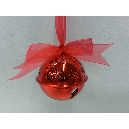 Holiday Time Christmas Ornaments Bell With Bow Ornament 1 Pack