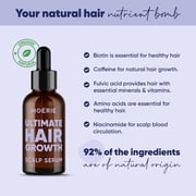 Moerie Hair Boost Serum, Nourishing Formula for Fuller-Looking Hair, Vegan-Friendly, 1.69 fl oz, 3 Pack
