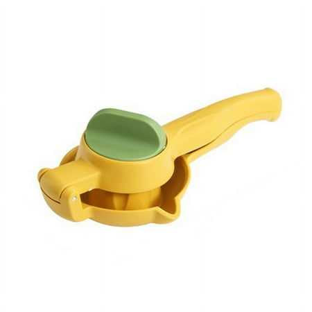 

Manual Lemon Squeezer Hand Pressure Plastic for Fruit Kitchen Tool Accessories for Squeezing Lemon Yellow