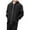 Black, variant on Ma Croix Men's Lightweight Windbreaker Hooded Winter Jacket Performance Packable Jacket Water Resistant Shell