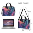 thumbnail image 3 of FORMRS 16" Laptop Bag Carrying Sleeve Case with Handle Travel Shoulder Briefcase, Space Astronaut, 3 of 8