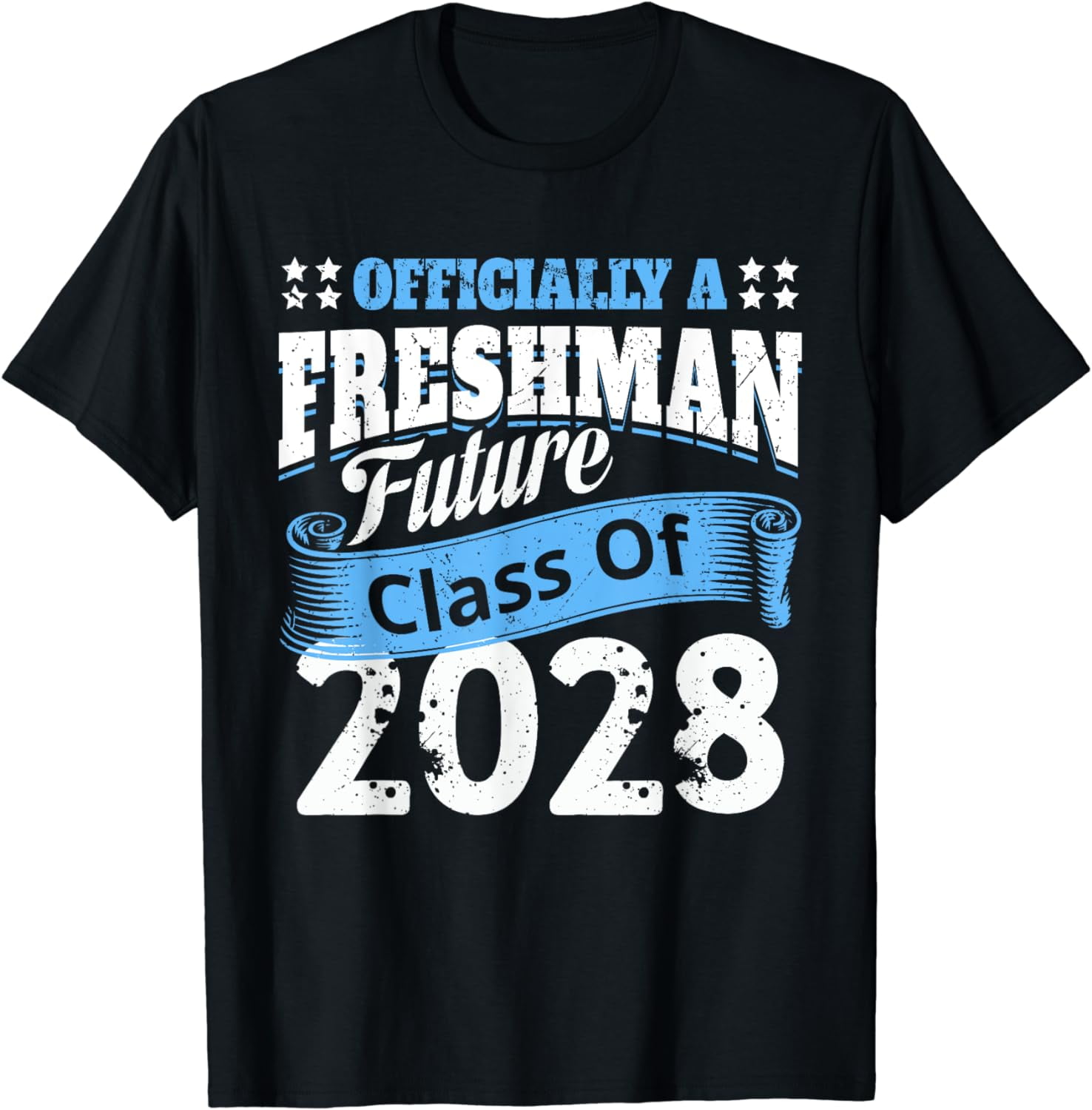 Official Freshman Future Class 2028 First Day Of 9th Grade T-Shirt