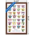 thumbnail image 3 of Keith Kimberlin - Kittens with Butterfly Wings Wall Poster, 14.725" x 22.375", Framed, 3 of 3
