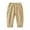 Khaki, variant on Toddler Baby Boys Cargo Joggers Pants Kids Spring Fall Elastic Waist Casual Jogging Trousers Bottom for 1-8 Years Old