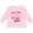 AD-Pink, variant on Cupid is Promoting Me to Big Sister Girls Long Sleeve Toddler T-Shirt