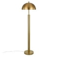 thumbnail image 4 of Evelyn&Zoe York 58" Tall Floor Lamp with Metal Shade, Brass/Brass, 4 of 7