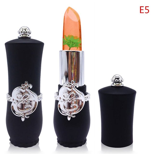 Fufafayo Clearance Promotion Beauty Bright Flower Crystal Jelly Lipstick Temperature Change Color Lip