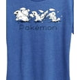 thumbnail image 3 of Pokémon - Sketched Starters-  Women's Short Sleeve Graphic T-Shirt, 3 of 5
