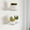 White, variant on Small Floating Shelves for Wall, Metal Wall Mounted Shelf for Bathroom, Bedroom, Living Room, Kitchen, Little Mini Tiny Display Hanging Shelves for Books/Storage/Room Decor