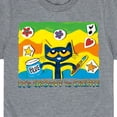 thumbnail image 3 of Pete The Cat - Groovy To Create - Toddler And Youth Short Sleeve Graphic T-Shirt, 3 of 6
