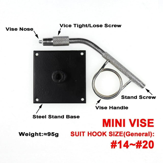 Fly Tying Vise Fishing Flies Tying on the hook EASY TO Tool Fly Gear DIY Lure Making Jigs Tool
