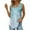 Blue womens tank tops, variant on Womens Tank Tops Vintage Loose Pleated Swing Hem Tunic Vest Tops Summer Fashion Ethnic Style Print Square Neck Sleeveless Shirts Blouse Green l