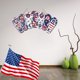 thumbnail image 5 of Letrero de Bienvenida para Puerta, Decoración Del Día de La Independencia | Multicolor | 30 X 15 X 0,5 Cm | Ligero | 1 Unidad, 5 of 6