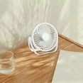 thumbnail image 4 of Boovnll Desktop Fan Quiet Brushless Turbine, Mini Fan, Wall Mounted Usb 3-In-1 Portable Small Fan, 4 of 8