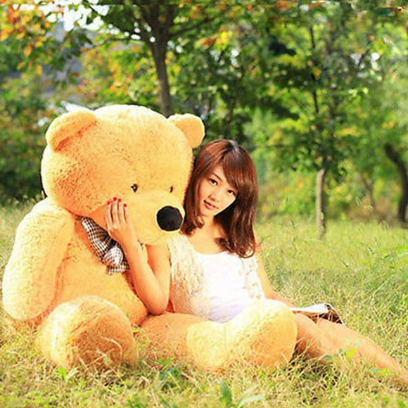 Little Kids Plush Toys  Cute  Cartoon Teddy Bear Dolls  Soft Stuffed Dolls for Birthday  Christmas  Holidays  90cm/35.43inches