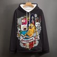 thumbnail image 4 of Adventure Time Unisex Adult Hoodie Casual Hooded Sweatshirt Pullover Novelty 3D Printed Sweater Jacket M, 4 of 8