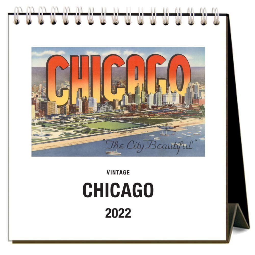 Chicago 2022 Desk Calendar - Walmart.com
