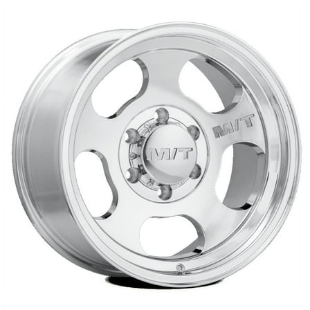 Mickey Thompson Canyon Polished Wheel - 17X9 6X120 BP 4.76in BS -6 Offset 67mm Bore