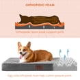 thumbnail image 2 of Cama ortopédica para perros EHEYCIGA XL para perros extra grandes, color gris, 2 of 9