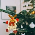 thumbnail image 4 of Adornos navideños, adornos para árboles de Navidad, regalos de Navidad, Papá Noel, árbol de Navidad, pequeño colgante, adornos navideños, colgante plano de acrílico, decoraciones navideñas de escritor, 4 of 6