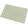 thumbnail image 2 of Shag Bath Rugs Aztec Pattern Sage Green Plush Soft Fluffy Doormat Floor Carpet,Non-Slip Living Room Bedroom Kitchen Entryway Door Mats Geometric Abstract Art, 2 of 6
