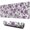 Pioneer Flower Floral, variant on Long Mouse Pads for Desk,Pioneer Flower Floral Print Pattern Desk Mats on Top Of Desks, Desk Mouse Pad Extra Large with 3mm Non-Slip Base and Stitched Edge for Gaming,Office,Work,Home 31.5"x11.8"