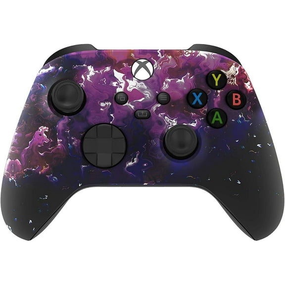 Wireless Controller for Microsoft Series X/S & One - Custom Soft Touch Feel - Custom Series X/S Controller (X/S Purple Magma)