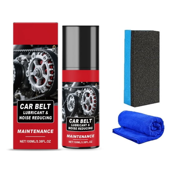 Belt Lubrication Spray for Improved Performance and Reduced Noise – Minimizes Wear, Extends Belt Life, Ideal for Automotive and Machinery Maintenance