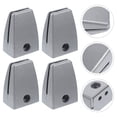 thumbnail image 3 of 4 abrazaderas divisorias de escritorio, clips para pantalla de privacidad de escritorio, soportes útiles para pantallas de privacidad., 3 of 7