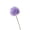 Light Purple, variant on HonestMatter Artificial Flowers for Decoration, Round Spherical Dandelion Faux Floral for Vase, Realistic Silk Home Decor for Living Room Centerpieces, Yellow, 1 Piece