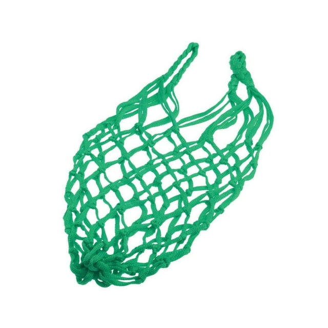 Mesh Ball Bag Basketball Ball Cord Mesh Bag Multifunctional Equipment Bag Carry Mesh Storage Net Bag Holder Green
