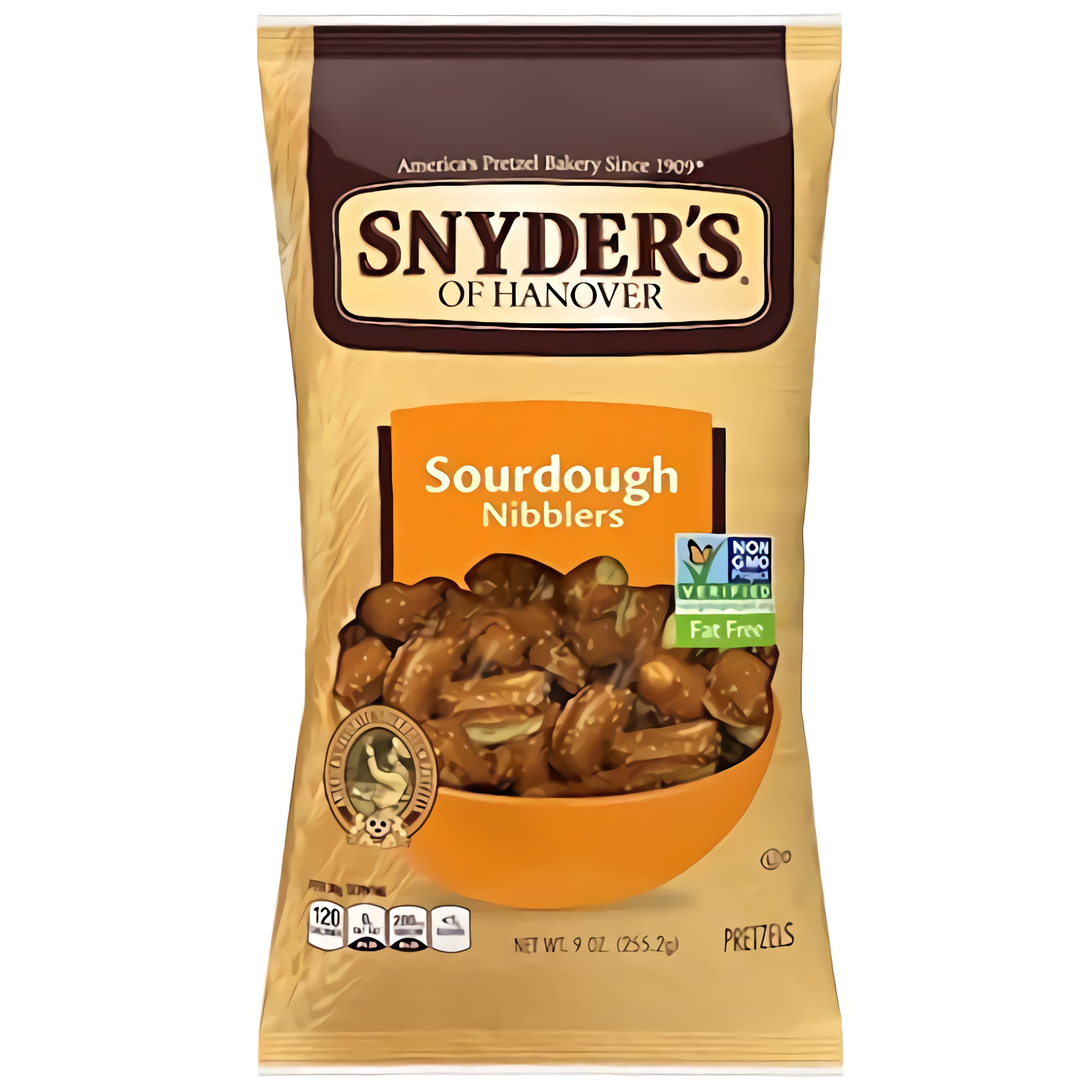 Sourdough Nibblers Pretzels by Snyder's Of Hanover | 9 Ounces | Pack of 3