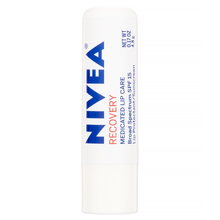 NIVEA Recovery Medicated Lip Care SPF 15 0.17 Carded Pack HSA/FSA