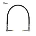 thumbnail image 1 of pitrice Effect Cable Effector Rope Audio Wire Craftsmanship Instrument Wear-resistance Long-lasting Rustproof Instrument Accessories Musical Gear 50cm, 1 of 9