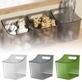 thumbnail image 3 of Kitchen Storage Box Hanging Wall Type Ginger Onion Garlic Storage 10*10*11 cm ф] L7G82, 3 of 6