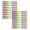 Multicolour 2PCS, variant on Colorful Chicken Poultry Identification Band 80 Pcs 16mm Chicken Leg Bands with 8 Color,Multicolor Poultry Clipon Leg Bands Chicken Name Tags for Chickens,AnimalIdentification Bands for Poultry
