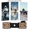 thumbnail image 5 of Uorisanigo ATV Tank Bag, Multifunctional ATV Saddle Bag, Highland Cow Print Motorcycle Tank Bags Front Saddlebag, Suitable for ATVs Dirt Bike Snowmobile Motorcycle, Easy Installation, 5 of 7