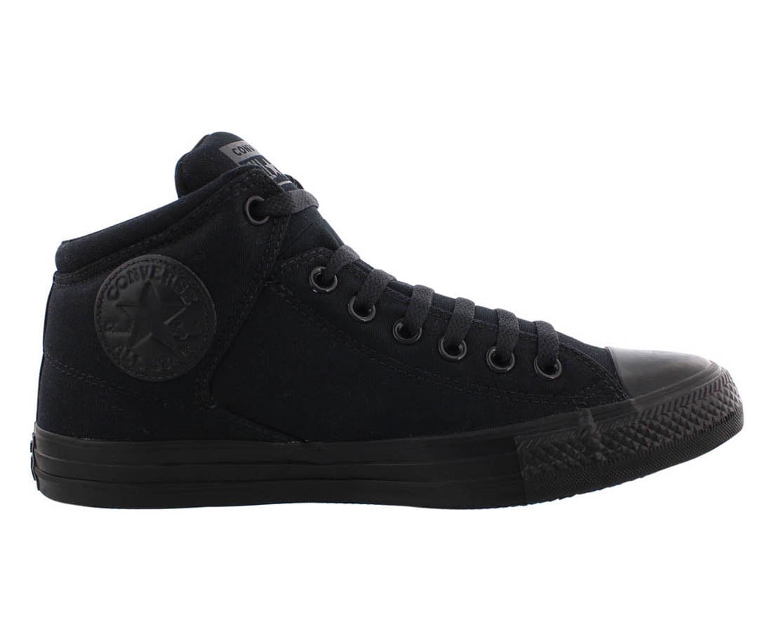 Adult Converse Chuck Taylor All Star Classic High Street Mid Top Black Sneakers M11.5W13.5 Walmart