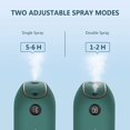 thumbnail image 2 of Humidificador de aire de 500 ml, humidificador de aire ultrasónico silencioso de 23 dB para bebés, humidificador de aire doméstico de apagado automático con 2 filtros de algodón para dormitorio, ofic JAMW Sencillez, 2 of 5