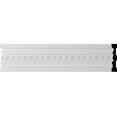 thumbnail image 1 of Ekena Millwork MLD05X00OL 5 in. H x .88 in. P x 96 in. L Orleans Rope Chair Rail or Casing Moulding, 1 of 1