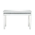 thumbnail image 2 of Lotus Sofa Table in Mirrored & Faux Crystals Inlay, 2 of 3