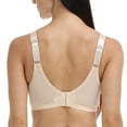 thumbnail image 4 of Women's Lace Wirefree Bra Full Figure Plus Size Lift Support Unlined Minimizer 48A, 4 of 10