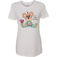 thumbnail image 3 of Inktastic Cna an Angel in Scrubs Teddy Bear Women's T-Shirt, 3 of 5