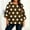 Top-Brown, variant on Gamivast Plus Size Holiday Tops 3/4 Sleeve Heart Print Cute Blouse Oversized Crew Neck Drop Shoulder Trendy Shirts Valentine's Day Outfits Outfits